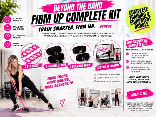 Firm Up Complete Exercise Kit - 30 Day Workouts Included